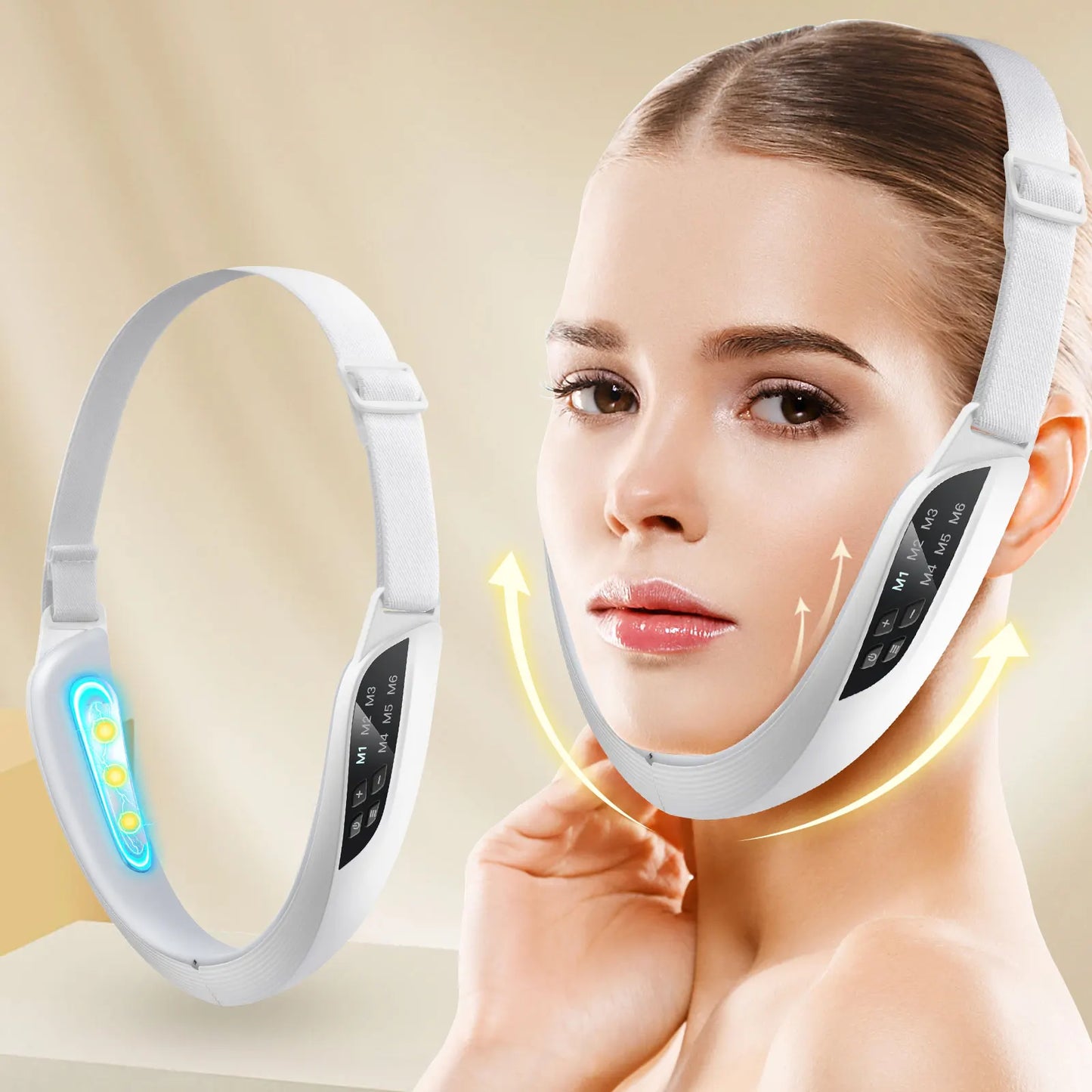 Appareil Beauté Électrique Lifting Visage en V – Massage Raffermissant, Réduction du Double Menton