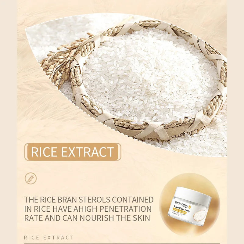 BIOAQUA Rice Puree Series – Soin Visage Complet