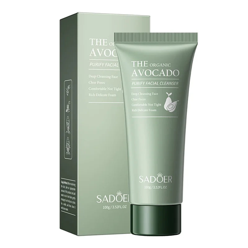 Kit nettoyage du visage : brosse silicone Foreo + nettoyant visage SADOER