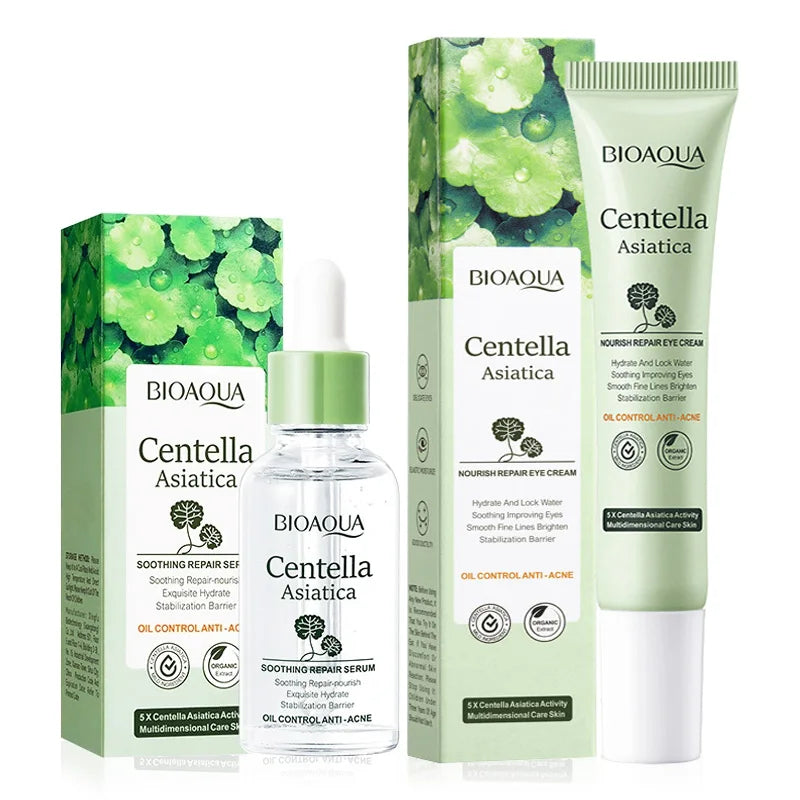 Coffret Voyage BIOAQUA à la Centella Asiatica – Routine Apaisante & Hydratante