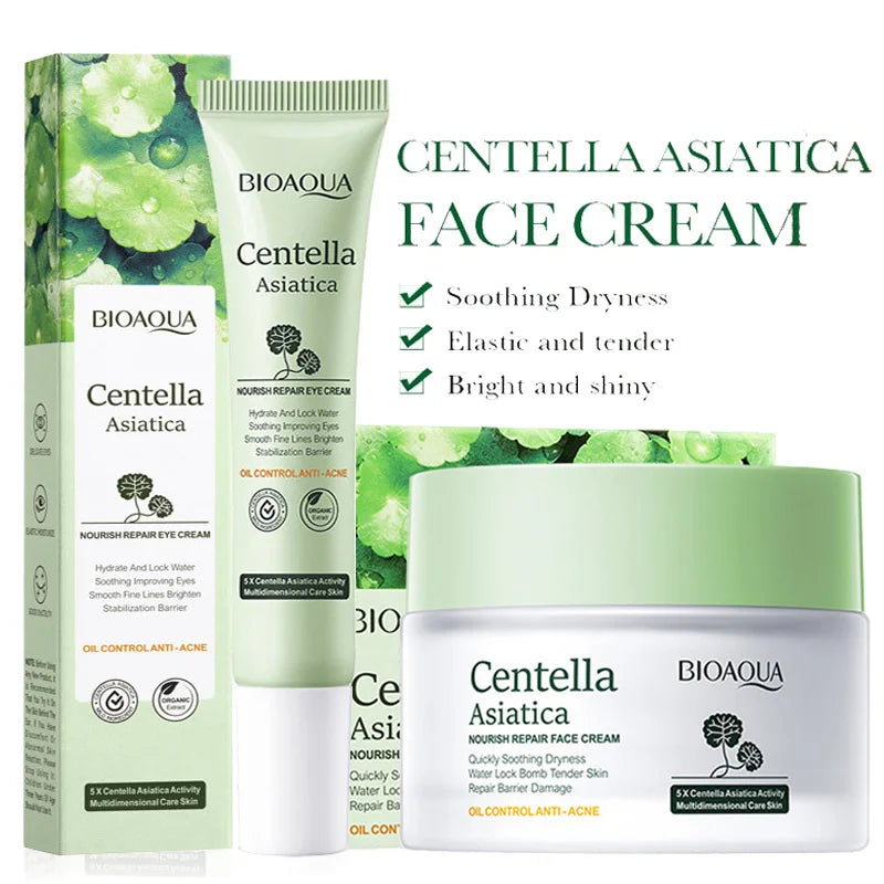 Coffret Voyage BIOAQUA à la Centella Asiatica – Routine Apaisante & Hydratante