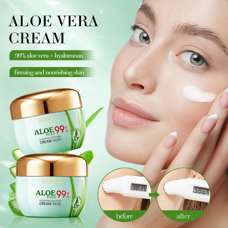 Kit Soin Visage & Yeux à l’Aloe Vera – 2pcs / BIOAQUA