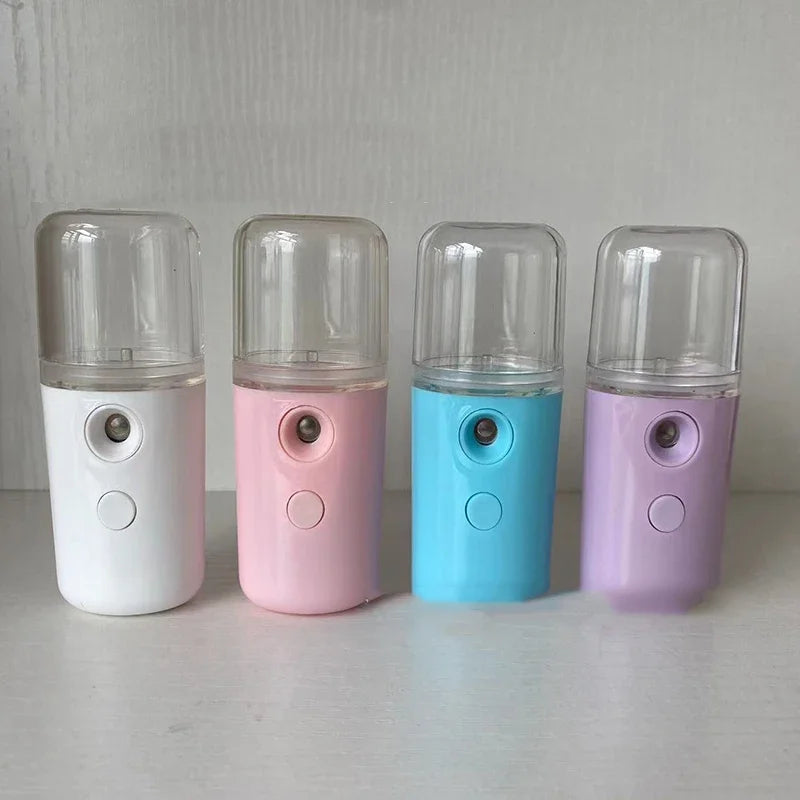 Brumisateur Nano Portable Rechargeable – Humidificateur Visage à Froid pour Soin Beauté et Hydratation