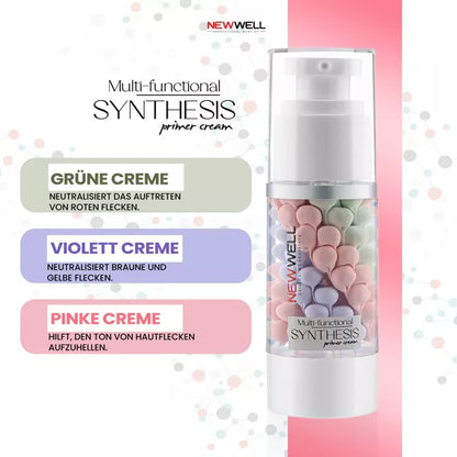 🎨 Newwell – Base de Maquillage Multicolore (Primer) 30 g