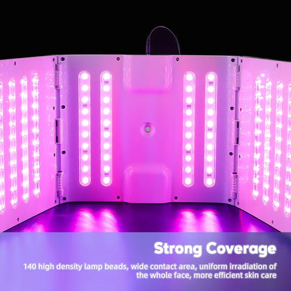 Masque LED 7 Couleurs + Pulvérisateur Nano à Eau – SPA à Domicile