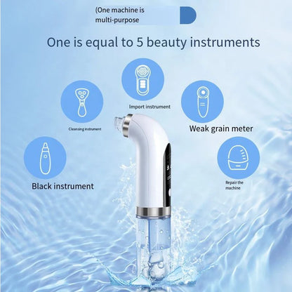 Aspirateur de pores noir, nettoyeur électrique à micro-bulles