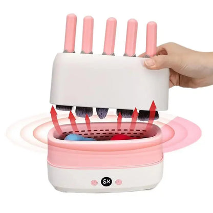 Sèche-pinceaux de maquillage électrique 12 trous – Machine automatique de séchage de pinceaux cosmétiques