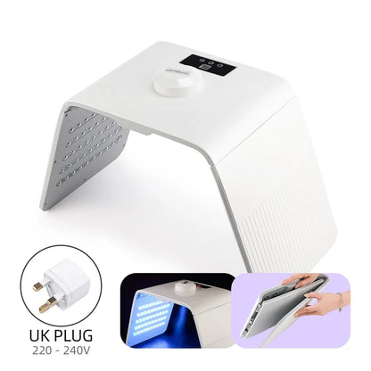 Masque LED 7 Couleurs + Pulvérisateur Nano à Eau – SPA à Domicile