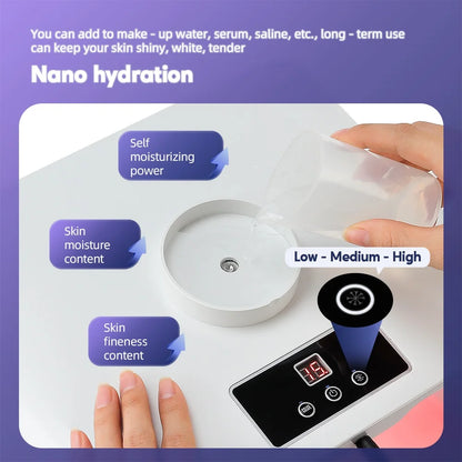 Masque LED 7 Couleurs + Pulvérisateur Nano à Eau – SPA à Domicile