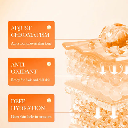 Crème Visage SADOER à la Vitamine C – Éclat & Hydratation pour les adolescentes