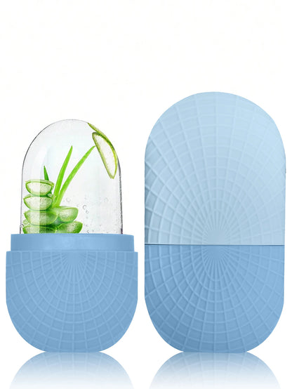 Rouleau Facio‑Oculaire Ice Roller – Silicone Réutilisable (1 pièce)