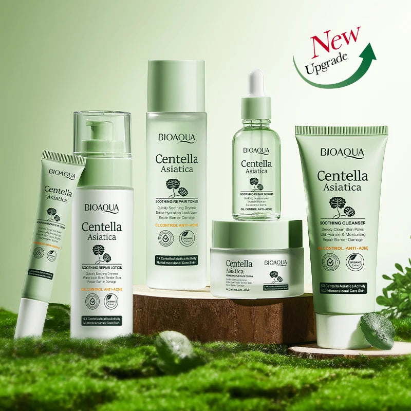 Coffret Voyage complet Centella Asiatica – Apaisant & Hydratant - BIOAQUA
