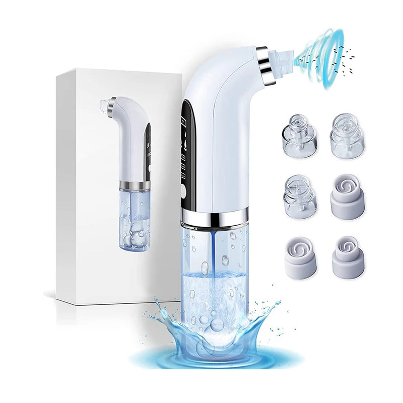Aspirateur de pores noir, nettoyeur électrique à micro-bulles