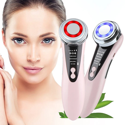 Appareil de Massage Visage à Ultrasons – Soin Beauté Personnel Haute Qualité, Anti-Âge