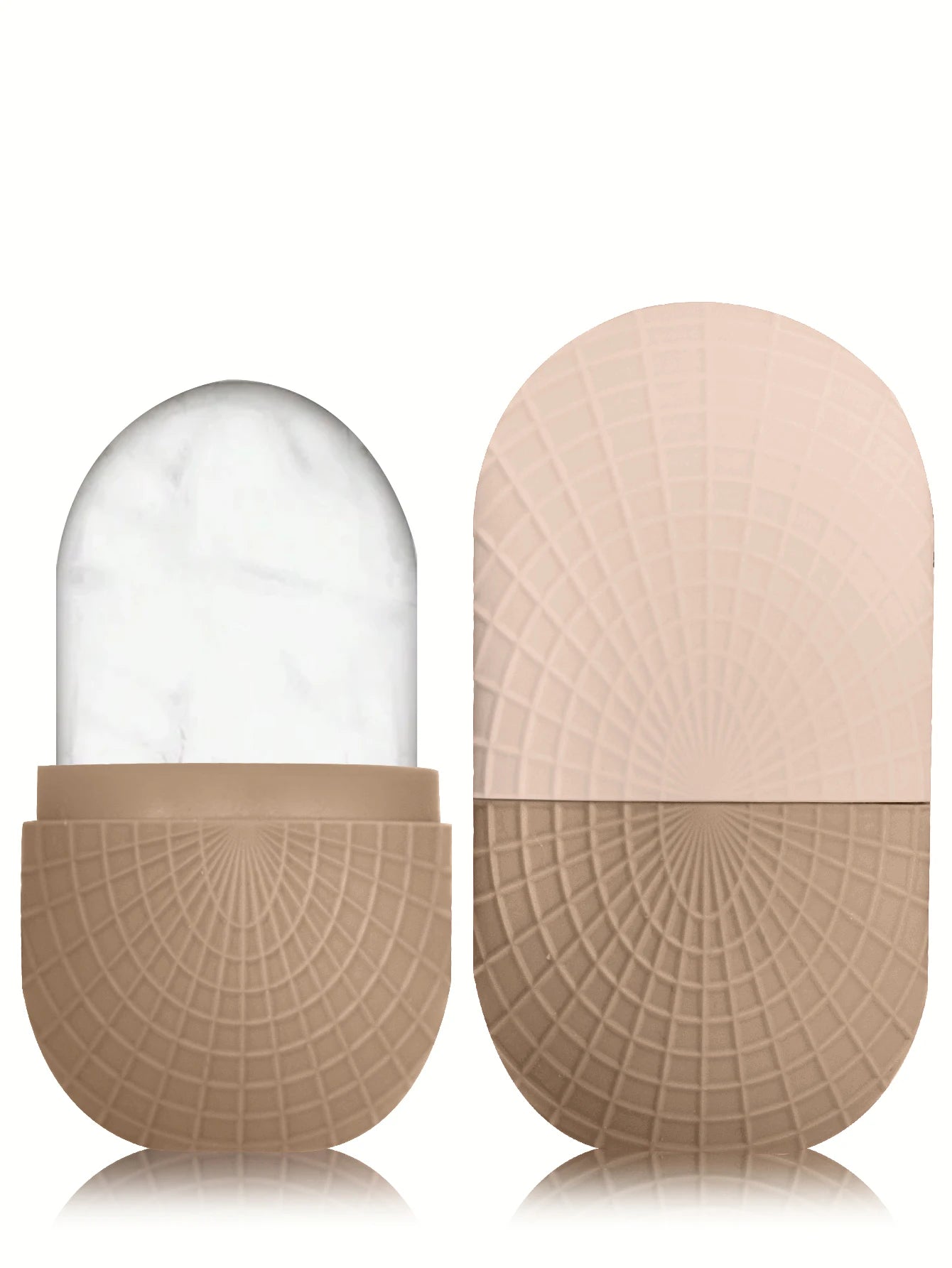 Rouleau Facio‑Oculaire Ice Roller – Silicone Réutilisable (1 pièce)