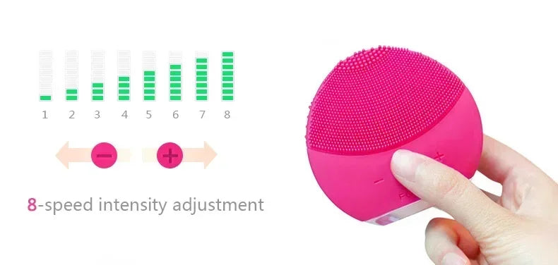 Brosse nettoyante visage en silicone mini2, Foreo