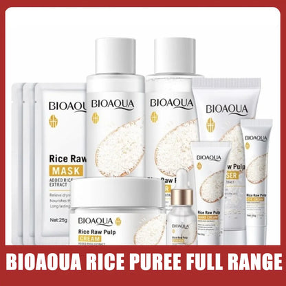 BIOAQUA Rice Puree Series – Soin Visage Complet
