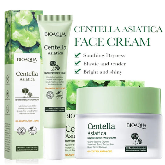 Coffret Voyage BIOAQUA à la Centella Asiatica – Routine Apaisante & Hydratante