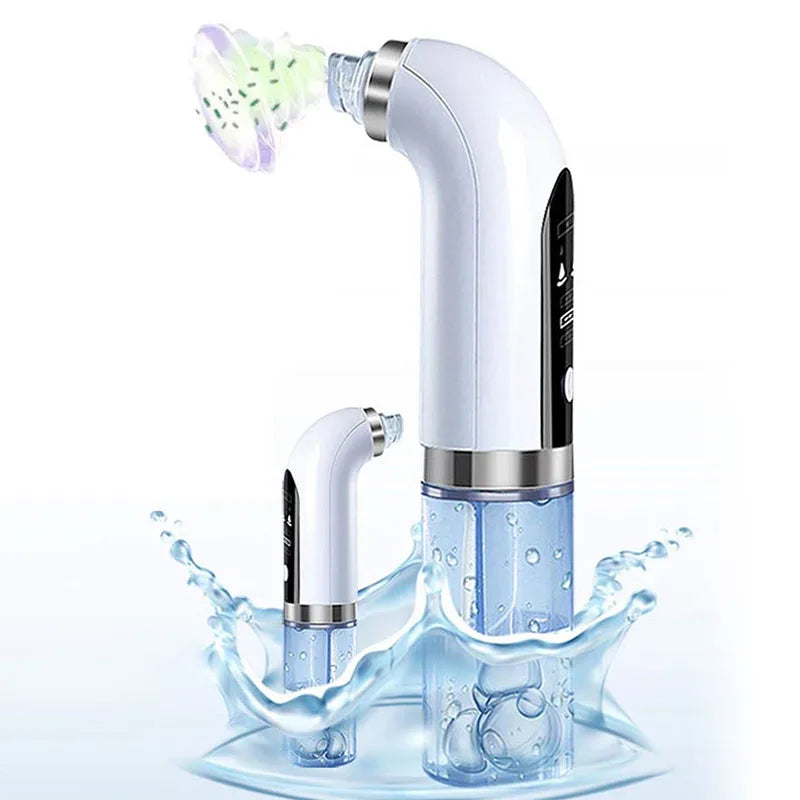 Aspirateur de pores noir, nettoyeur électrique à micro-bulles