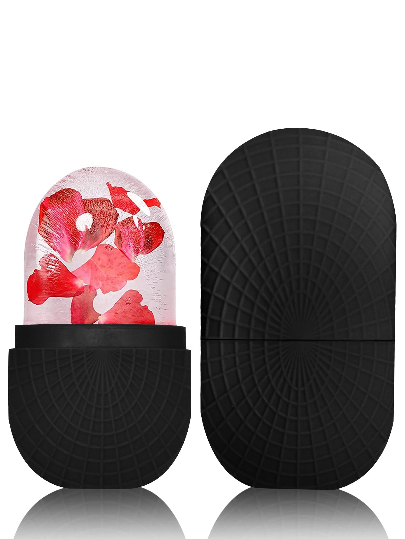 Rouleau Facio‑Oculaire Ice Roller – Silicone Réutilisable (1 pièce)