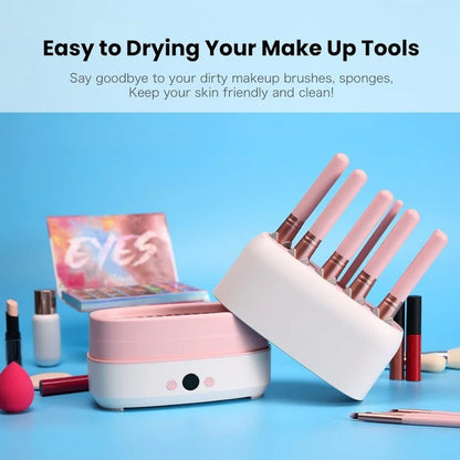 Sèche-pinceaux de maquillage électrique 12 trous – Machine automatique de séchage de pinceaux cosmétiques