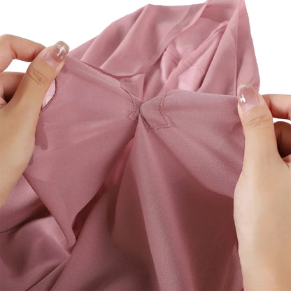 Hijab Instantané en Mousseline avec Aimants Intégrés – Facile à Porter
