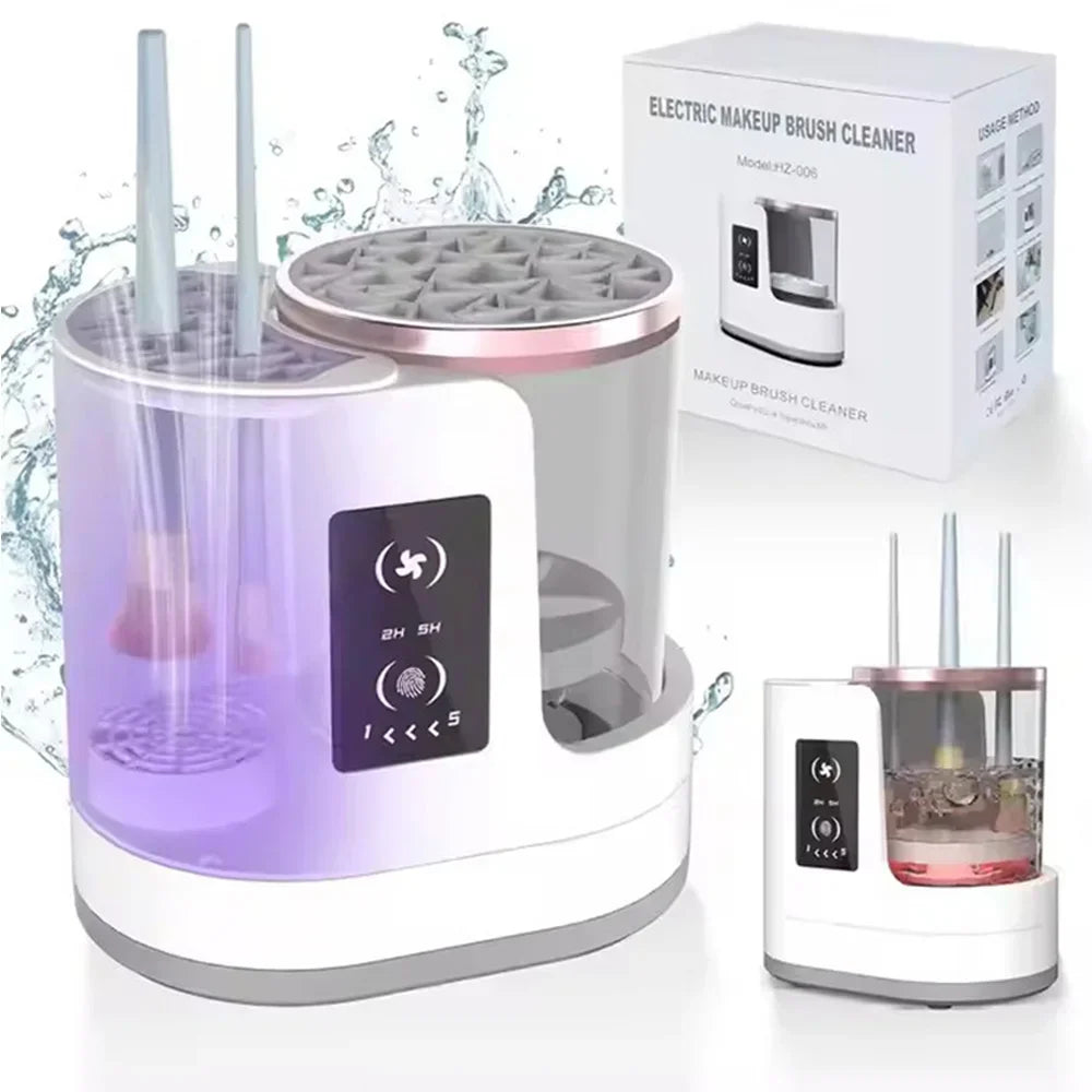 Nettoyeur Électrique de Pinceaux de Maquillage 3 en 1 – USB Automatique