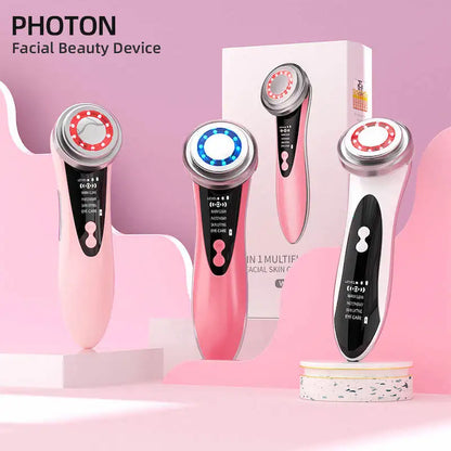 Appareil de Massage Visage à Ultrasons – Soin Beauté Personnel Haute Qualité, Anti-Âge