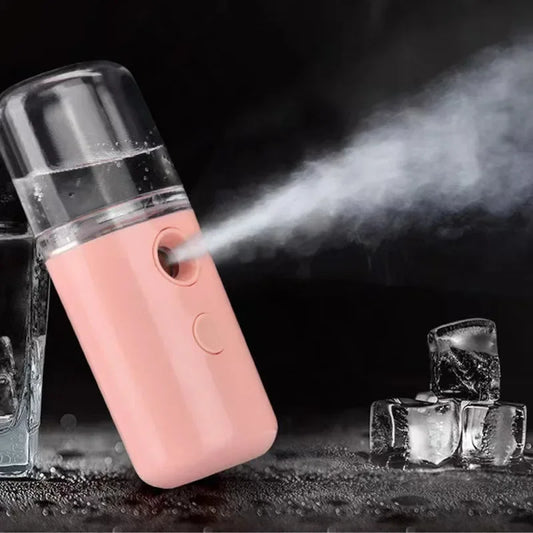 Brumisateur Nano Portable Rechargeable – Humidificateur Visage à Froid pour Soin Beauté et Hydratation