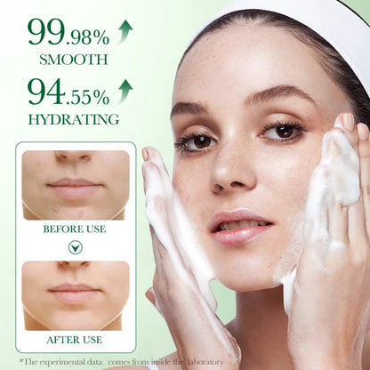 Nettoyant Visage BIOAQUA à la Centella Asiatica – Gel moussant hydratant & contrôle sébum