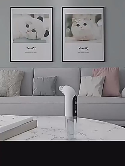 Aspirateur de pores noir, nettoyeur électrique à micro-bulles